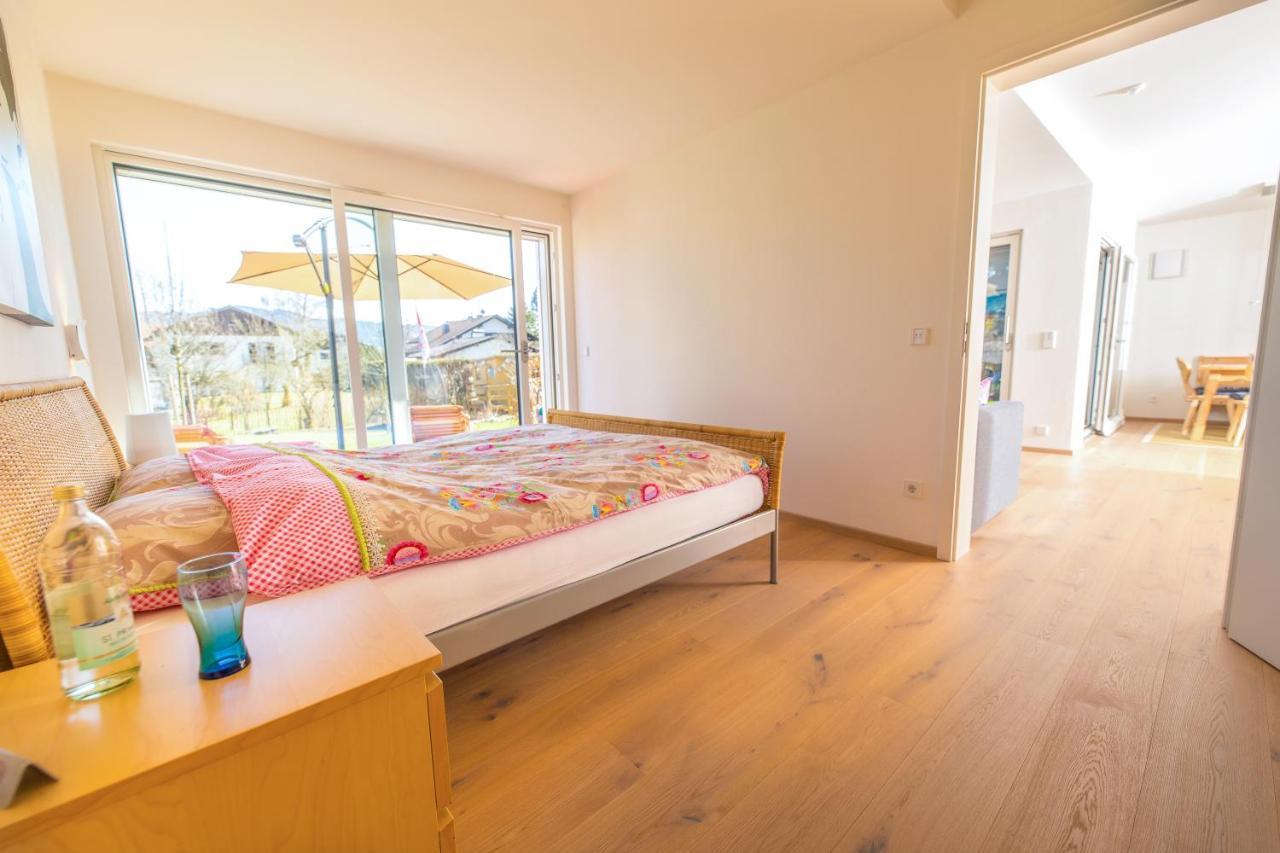 Helle Wohnung Mit Bergblick & Eigener Terrasse Bad Tolz Exterior photo