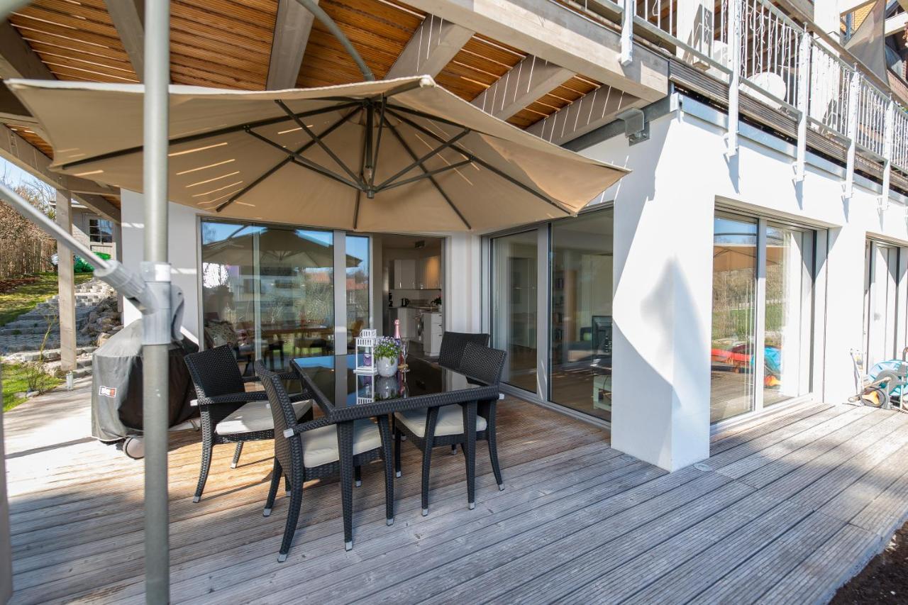 Helle Wohnung Mit Bergblick & Eigener Terrasse Bad Tolz Exterior photo